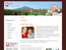 Tablet Screenshot of caritas-pflegeheim-goerlitz.de